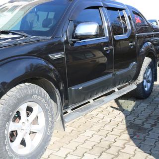 Dverné lišty (4 ks, ABS) Nissan Navara 2006–2015 fotografia 2