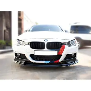 Lip spojler predného nárazníka EuroCap (čierny, pre M-Performance) BMW rad 3 F30/F31 2012–2019 fotografia 1
