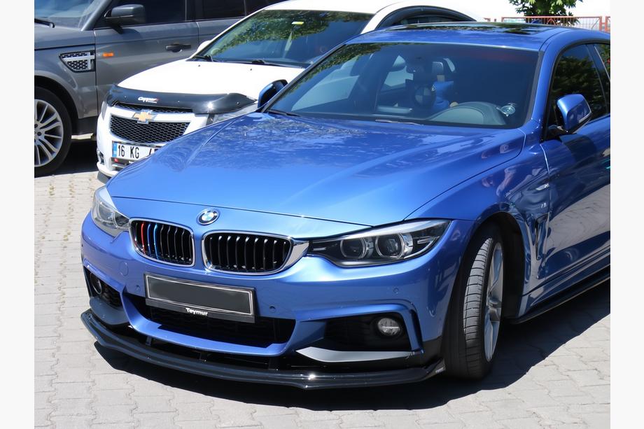 BMW 4 séria F32/F33/F36 2012–2020 Predný nárazníkový lip pre M-Sport (čierny) Image