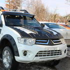 Mitsubishi L200 2006–2015 Deflektor kapoty V1 (ABS) fotografia 3