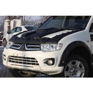 Deflektor kapoty V1 (ABS) Mitsubishi L200 2006–2015 fotografia 1