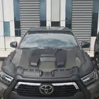 Toyota Hilux 2015– Kryt kapoty (2021+, ABS) fotografia 3