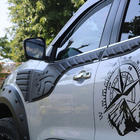Nissan Navara/NP300 2016– Horné lišty dverí (6 ks, ABS) fotografia 6