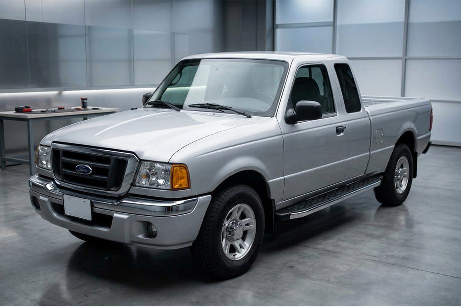 Ford Ranger 2002–2006 Bočné nášľapy BlackLine (2 ks, hliník) Image