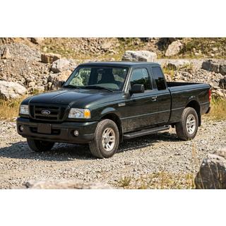 Bočné nášľapy Allmond Black (2 ks, hliník) Ford Ranger 2002–2006 fotografia 1