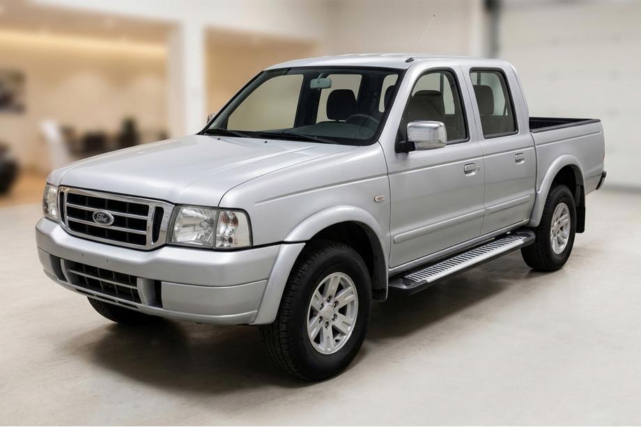 Ford Ranger 2002–2006 Bočné prahy Line (2 ks, hliník) Fotografia 1