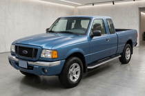 Ford Ranger 2002–2006 Bočné prahy Maydos V1 (2 ks, hliník ↗ nehrdzavejúca oceľ) fotografia 1