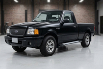 Ford Ranger 2002–2006 Bočné nášľapy Rainbow (2 ks, hliník) fotografia 1