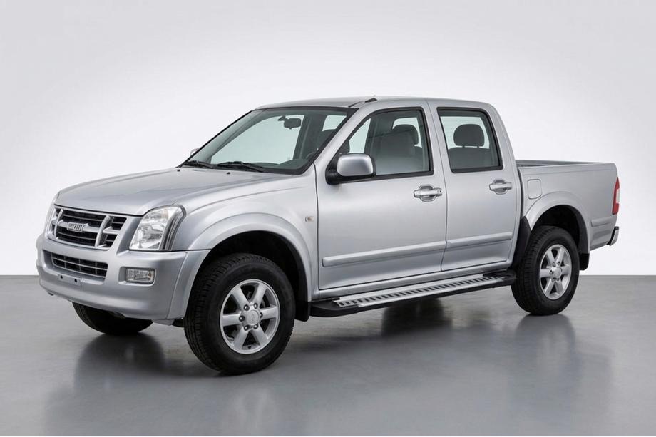 Isuzu D-Max 2002–2011 Bočné nášľapy Line (2007-2012, 2 ks, hliník) Image