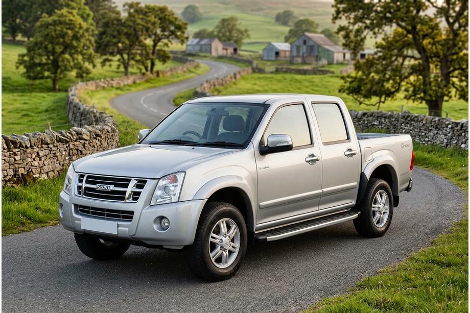 Isuzu D-Max 2002–2011 Bočné nášľapy Fullmond (2007-2012, 2 ks, hliník) Image