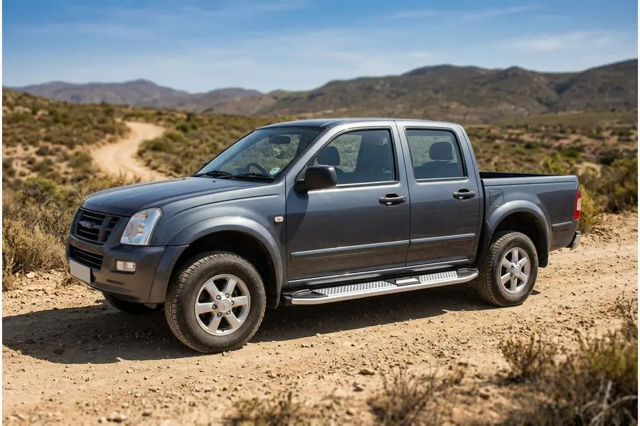 Isuzu D-Max 2002–2011 Mevsim Grey bočné nášľapy (2007-2012, 2 ks, hliník) Image