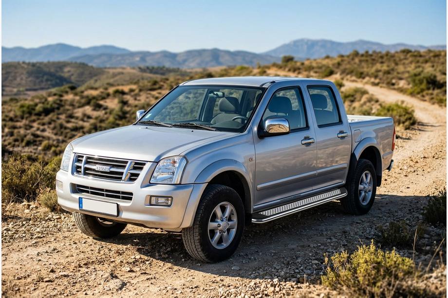 Isuzu D-Max 2002–2011 Bočné nášľapy Maydos V2 (2007-2012, 2 ks, hliník) Image