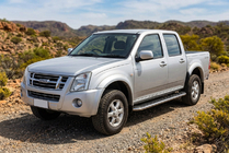 Isuzu D-Max 2002–2011 Bočné prahy Maydos V1 (2007-2012, 2 ks., Hliník) fotografia 1