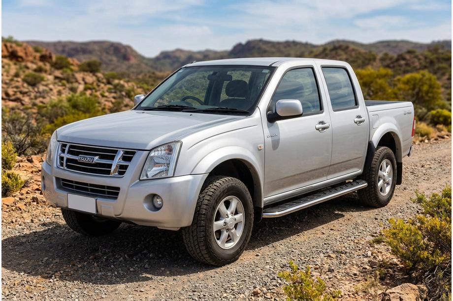 Isuzu D-Max 2002–2011 Bočné prahy Maydos V1 (2007-2012, 2 ks., Hliník) Image