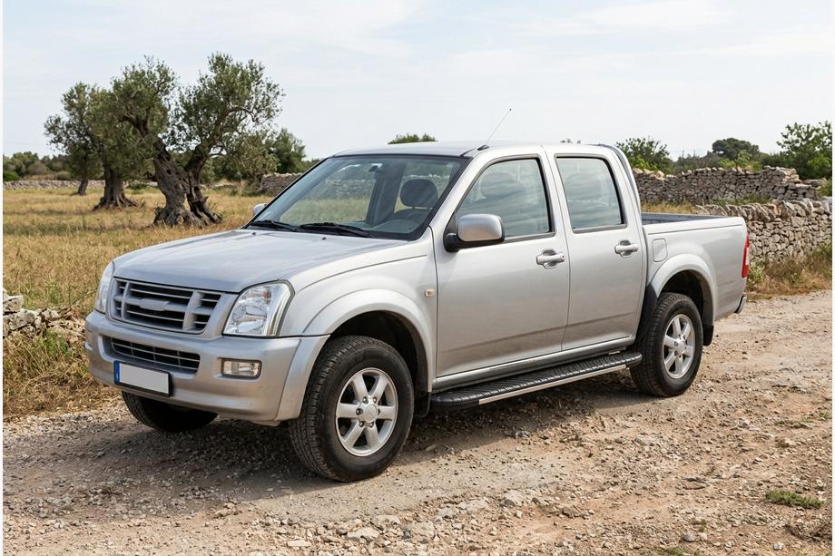 Isuzu D-Max 2002–2011 Bosphore Grey bočné nášľapy (2007-2012, 2 ks, hliník) Image