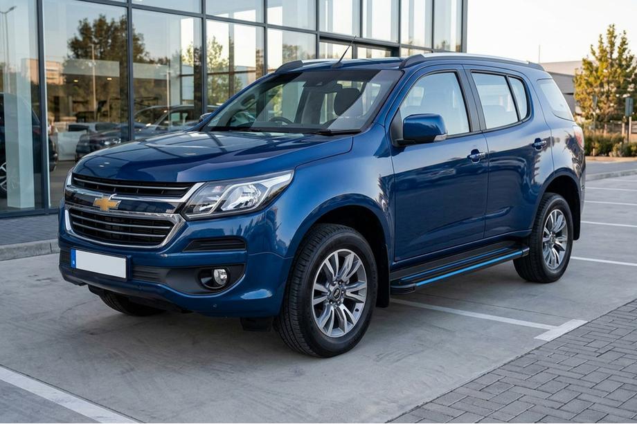 Chevrolet Trailblazer 2012–2019 Bočné nášľapy Maya Blue (2 ks, hliník) Image