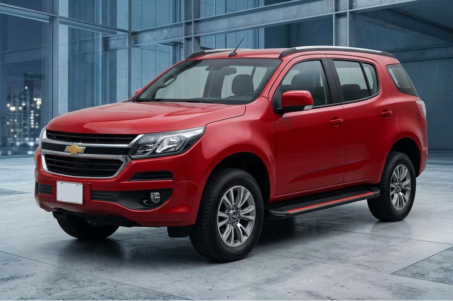 Chevrolet Trailblazer 2012–2019 Bočné nášľapy Maya Red (2 ks., hliník) Image