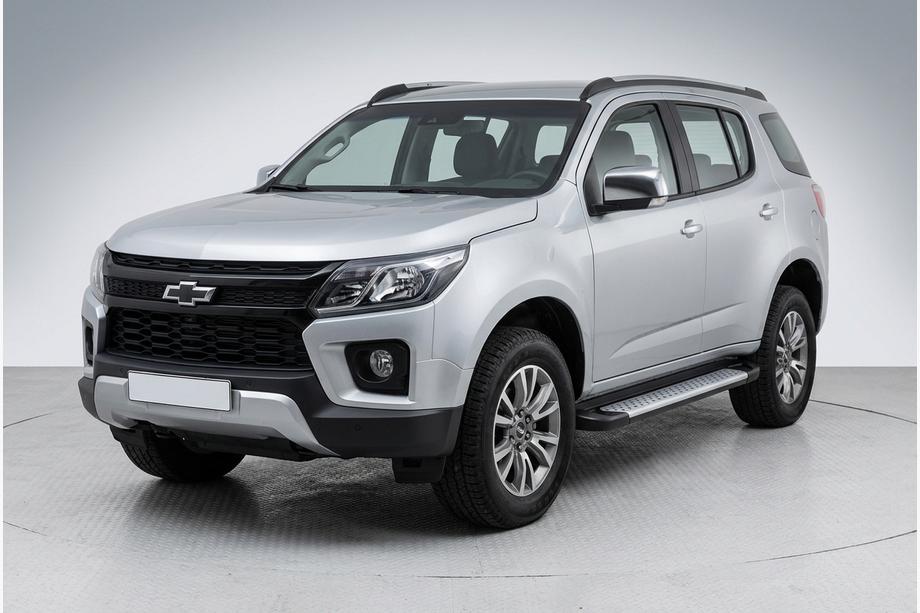 Chevrolet Trailblazer 2012–2019 Bočné nášľapy Allmond Grey (2 ks, hliník) Image