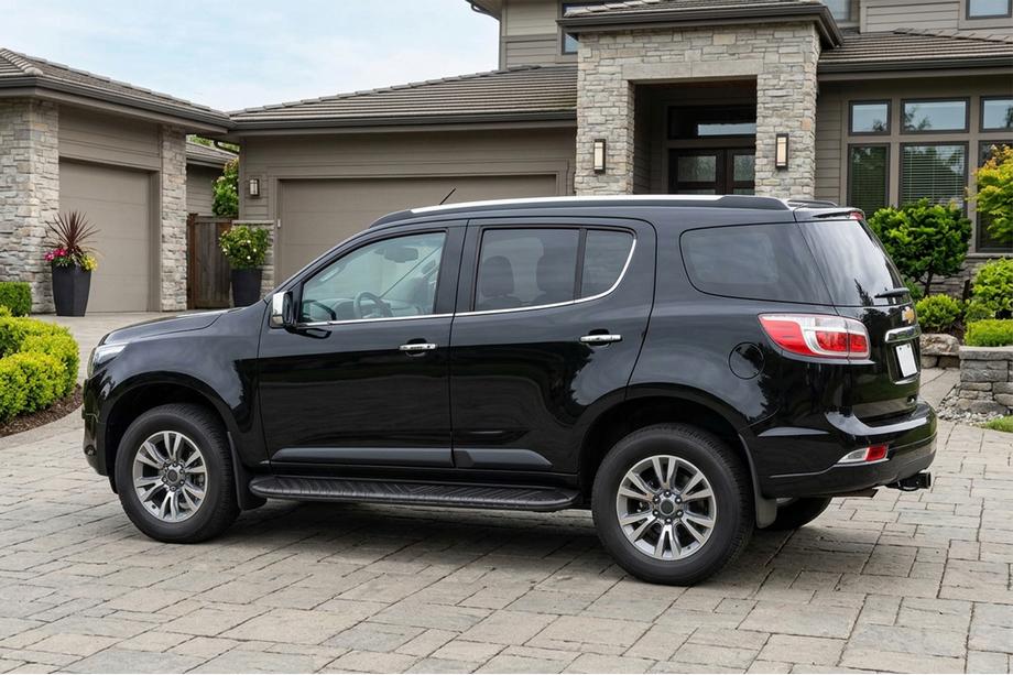 Chevrolet Trailblazer 2012–2019 Bočné nášľapy Bosphorus Black (2 ks, hliník) Image