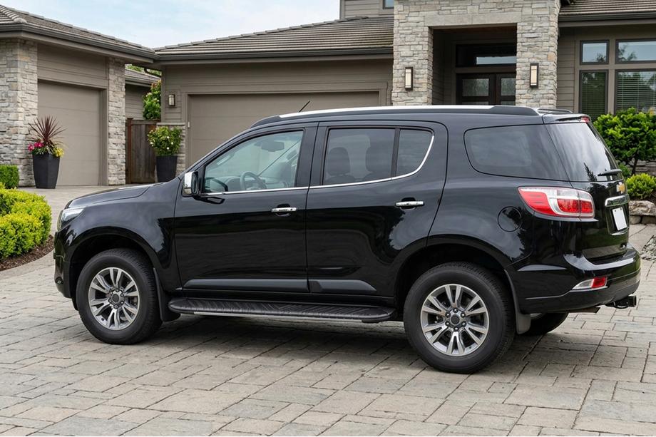 Chevrolet Trailblazer 2012–2019 Bočné nášľapy Bosphorus Grey (2 ks, hliník) Image