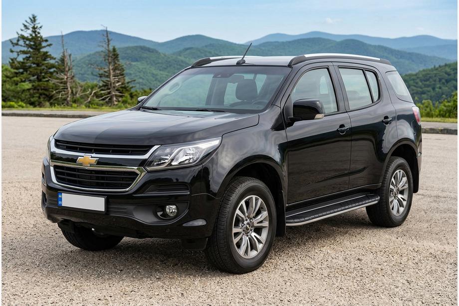 Chevrolet Trailblazer 2012–2019 Bočné nášľapy Duru (2 ks, hliník) Image