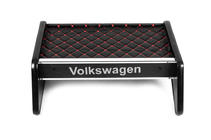 Volkswagen LT 1995–2006 Polička na palubnú dosku (čierna s červeným prešívaním) fotografia 4