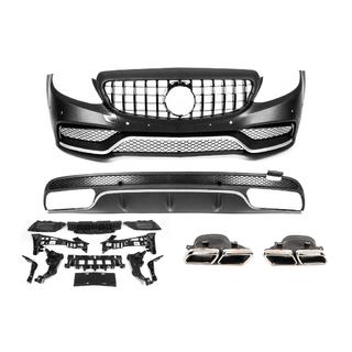 Bodykit s difúzorom V1 (AMG C63-designs 2014-2018) fotografia 1