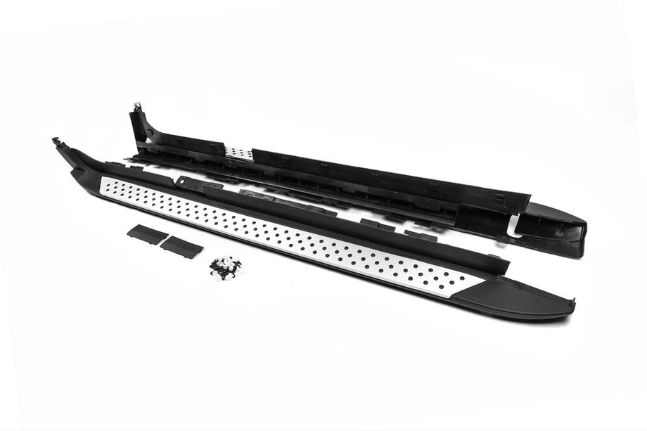 BMW X3 F25 2011–2018 Bočné prahy V3 OEM (2 ks, hliník) Image