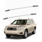 Toyota Highlander 2008–2013 Sivé OEM strešné pozdĺžne nosiče (hliník) fotografia 2