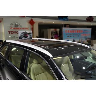 Integrované strešné lyžiny sivé OEM (ABS plast) Toyota Highlander 2013–2019 fotografia 3