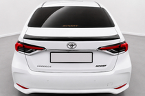 Toyota Corolla 2019– Spojler 1234 Upgrade (ABS plast) fotografia 2