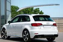 Audi A3 2012–2020 Strešné lyžiny (2 ks, hliník) fotografia 3