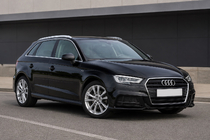 Audi A3 2012–2020 Strešné lyžiny (2 ks, hliník) fotografia 1