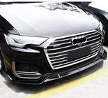 Audi A6 C8 2018–2025 Predný lip spojler (čierny) fotografia 2