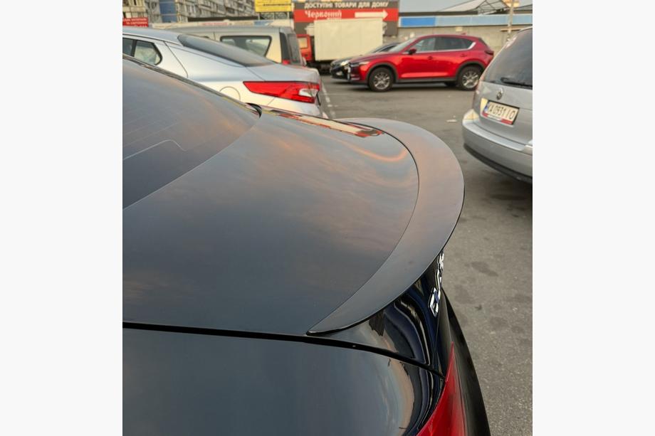 Mercedes CLA C117 2013–2019 LIP spoiler (1234 Upgrade, čierny) Fotografia 7