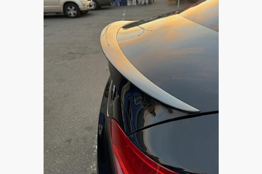 Mercedes CLA C117 2013–2019 LIP spoiler (1234 Upgrade, čierny) Fotografia 5