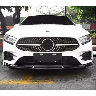 Predný lip spojler (pre AMG-Line 2018-2021, čierny) Mercedes A-class W177 2018– fotografia 1