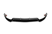 Mercedes C-class W205 2014–2021 Predný lip spojler nárazníka V2 1234 Upgrade (čierny, 2014-2018) fotografia 3