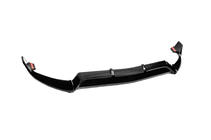 Mercedes C-class W205 2014–2021 Predný lip spojler nárazníka V2 1234 Upgrade (čierny, 2014-2018) fotografia 4
