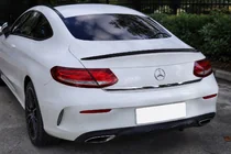 Mercedes C-class W205 2014–2021 Spojler pre Coupe (1234 Upgrade, čierny) fotografia 1