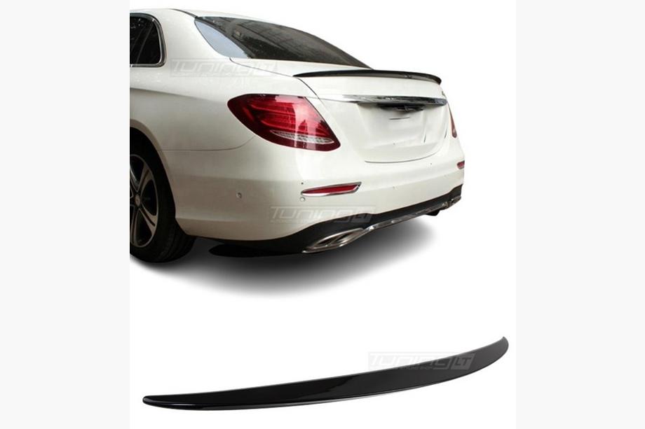 Mercedes Trieda E W213 2016–2023 LIP spoiler (1234 Upgrade, čierny) Image