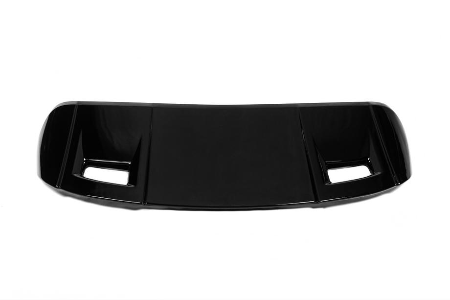 Mercedes GLC X253 2015–2022 LIP spoiler (1234 Upgrade, čierny) Fotografia 3