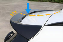 BMW X1 F48 2015–2022 LIP spoiler (1234 Upgrade, čierny) fotografia 8