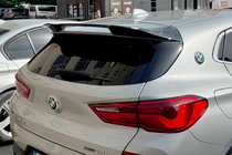 BMW X2 F39 2018–2023 LIP spoiler (1234 Upgrade, čierny) fotografia 9