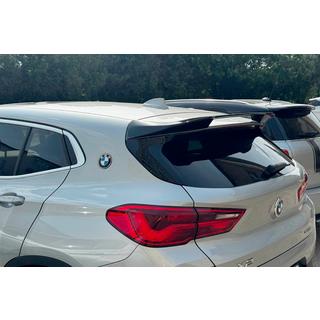 LIP spoiler (1234 Upgrade, čierny) BMW X2 F39 2018–2023 fotografia 2