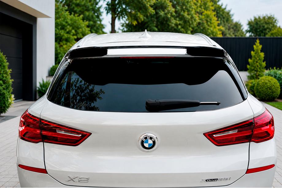 BMW X2 F39 2018–2023 LIP spoiler (1234 Upgrade, čierny) Image