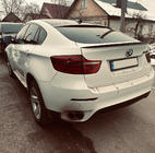 BMW X6 E71 2008–2014 LIP spoiler (1234 Upgrade, čierny) fotografia 2