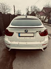 BMW X6 E71 2008–2014 LIP spoiler (1234 Upgrade, čierny) fotografia 3