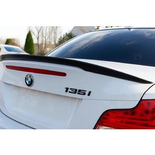 Lip spoiler (pre E82, čierny) fotografia 1