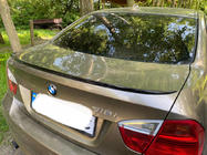 BMW 3 rad E90/E91 2005–2011 HongHang V1 spojler (ABS, čierny lesklý) fotografia 1